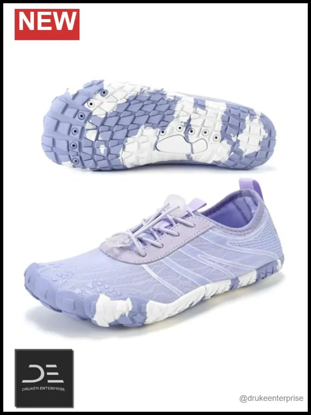 Quick-Dry Lightweight Water Shoes for Men Women Barefoot Swim Hike Pool